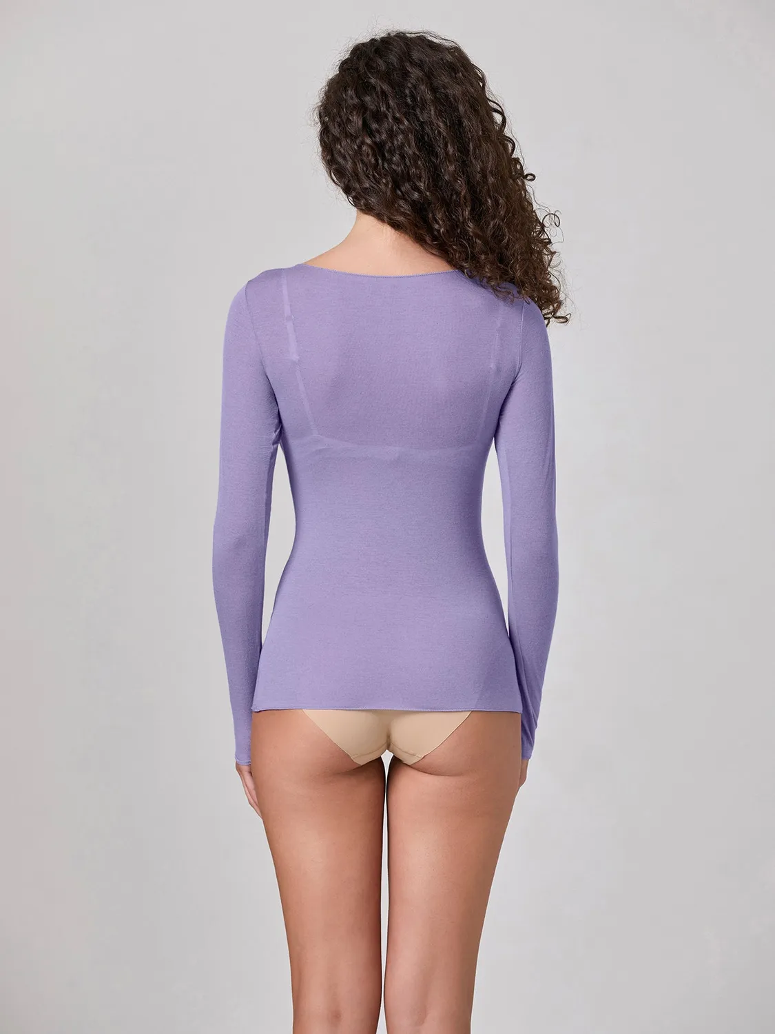 Jadea Basic maglia girobarca cashmere manica lunga