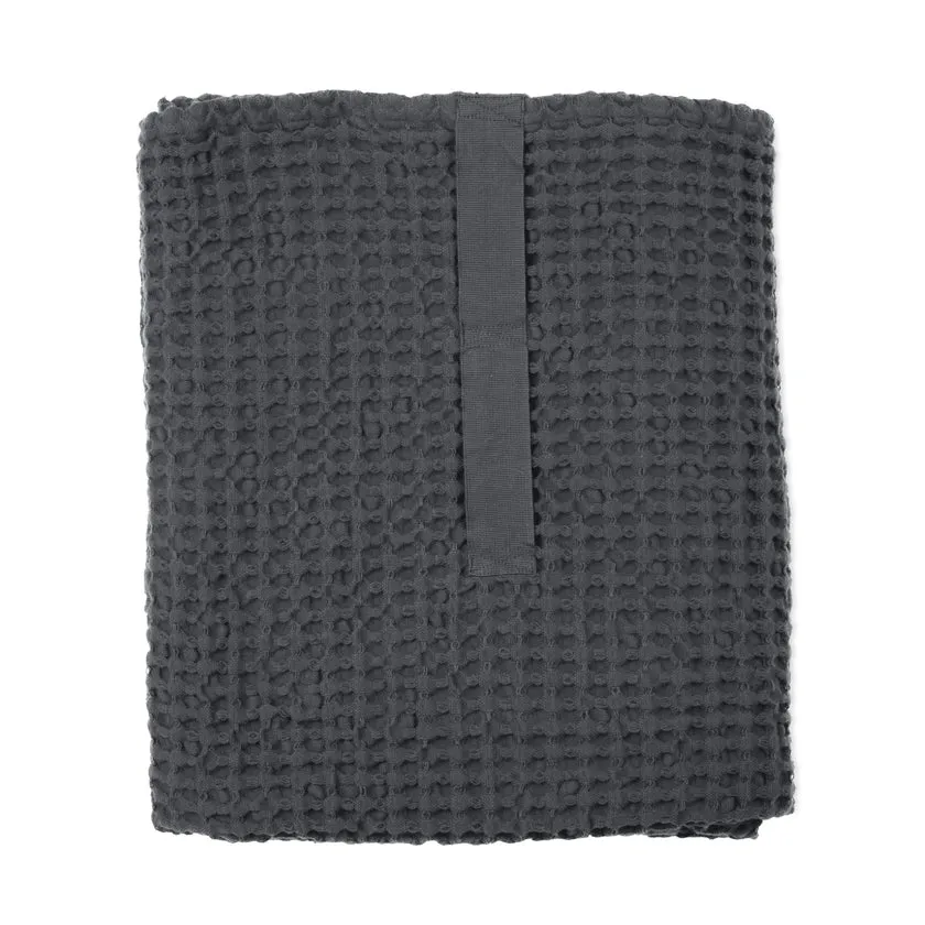 Casagin Big Waffle asciugamano maxi cipria 100x150 cotone bio
