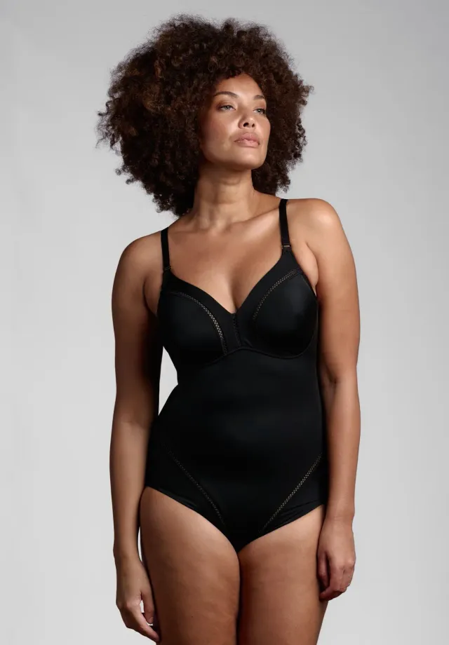 Lepel Dafne Classic Body senza Ferretto Nero Coppa C