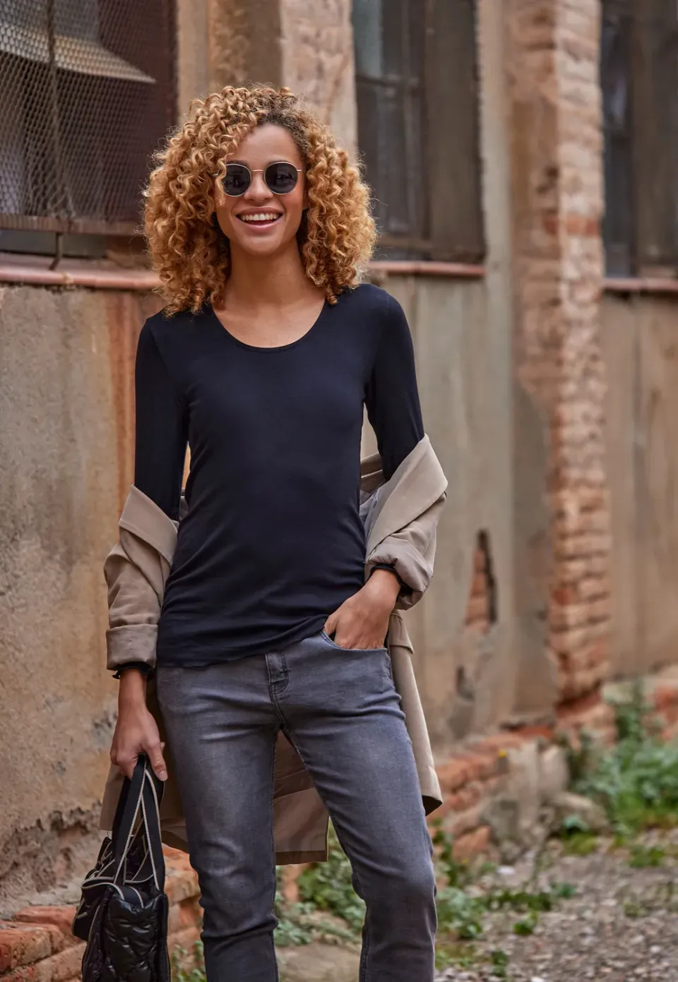 Janira Rib Modal CTA ML maglia manica lunga