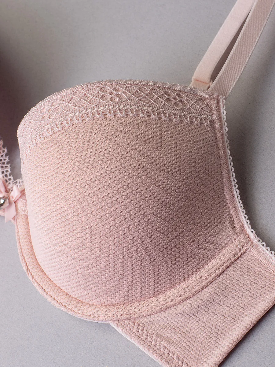 Si'èLei Darling 1872 reggiseno imbottito cipria jacquard