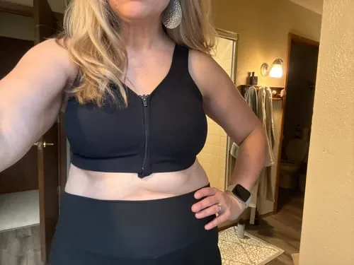 Prairie Wear HuggerLUMA reggiseno sportivo nero alta M