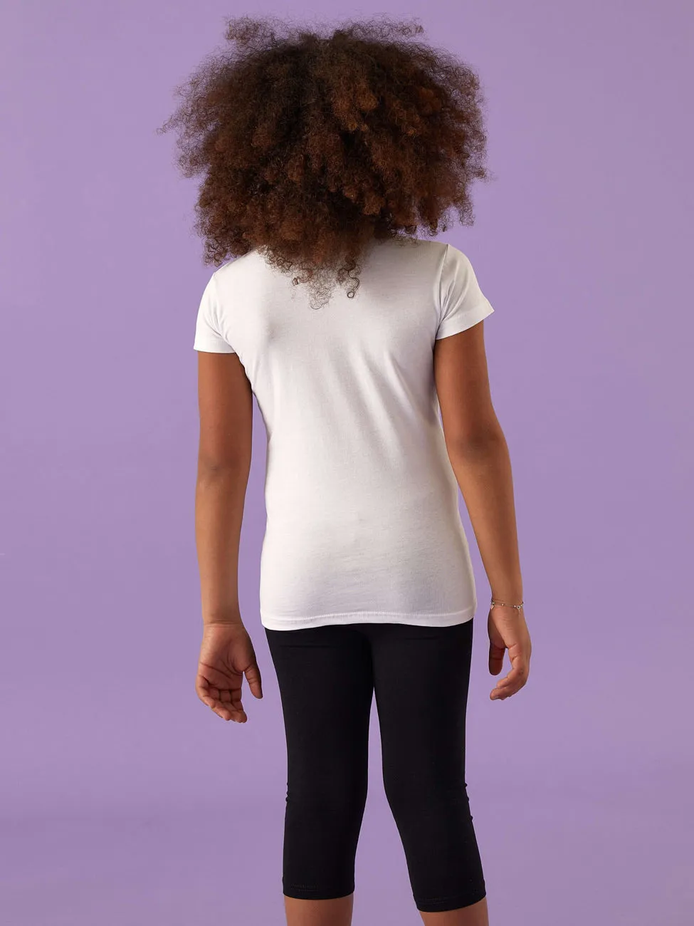 Jadea 284 T-Shirt Bambina Cotone Traspirante Manica Corta