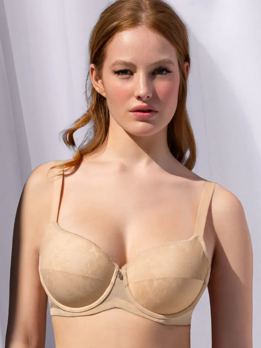 Si'èLei Verde Veronica DR14 reggiseno cipria imbottito
