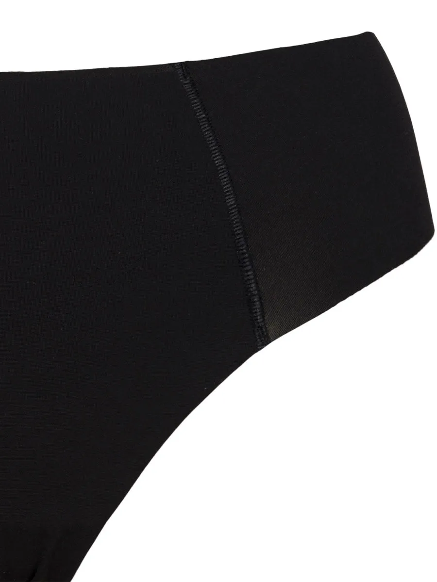 Si'èLei Comfort Fit 1845 Slip Alto Nero Taglio Laser