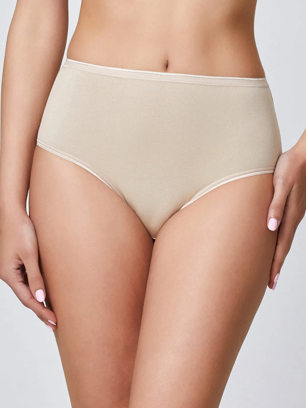 Jadea Basic 03 slip midi cotone elasticizzato