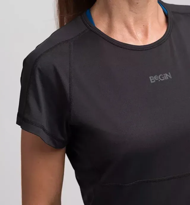 Casagin Be.Life t-shirt sportiva nero ultraleggera