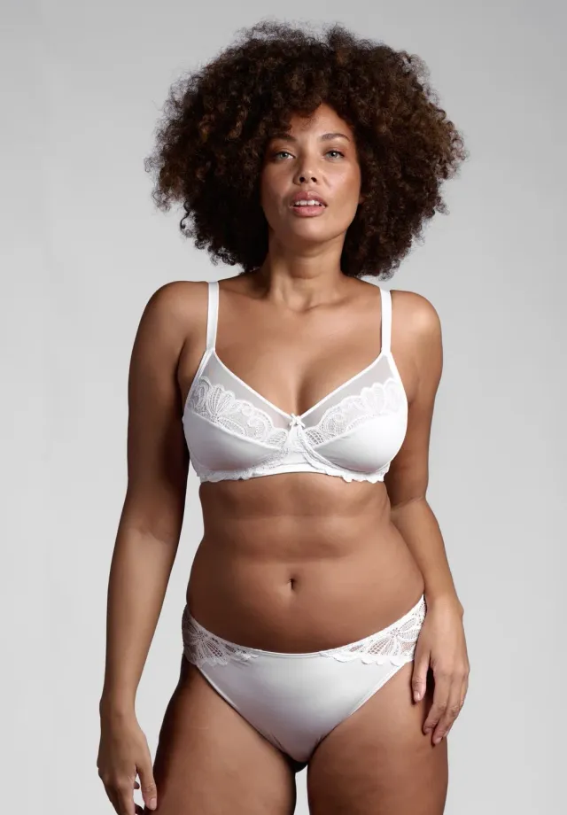 Lepel Belseno Allure 463 Slip Bianco Pizzo Cordonetto