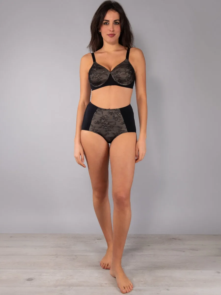 Si'èLei Dream DR39 Guaina Modellante Microfibra Nero