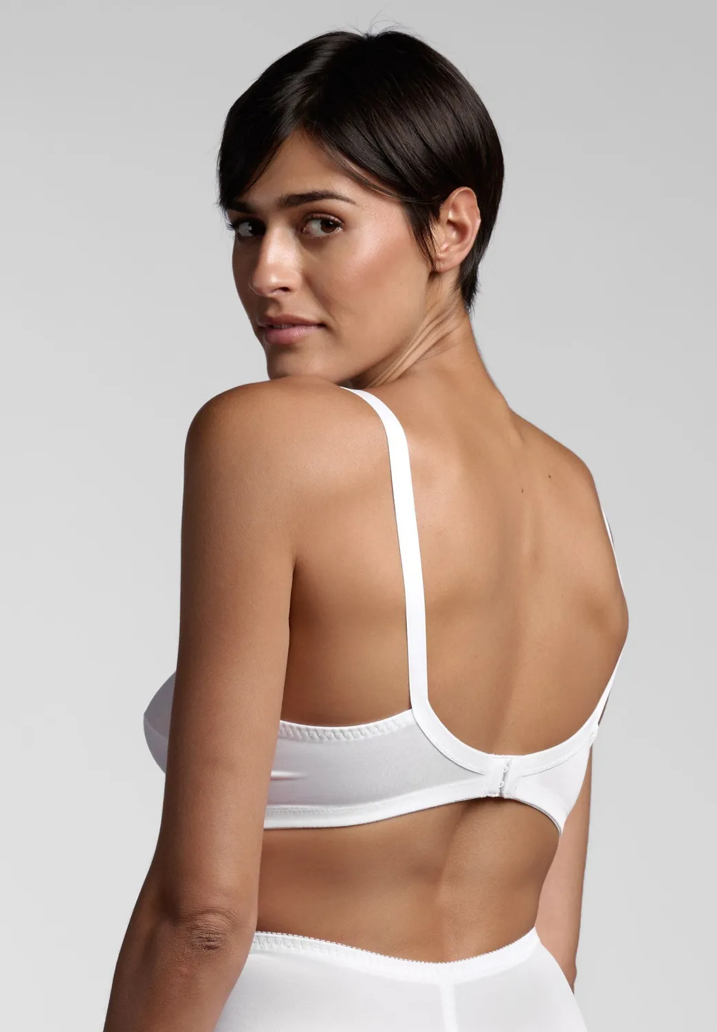 Lepel Rita Classic reggiseno senza ferretto bianco cotone