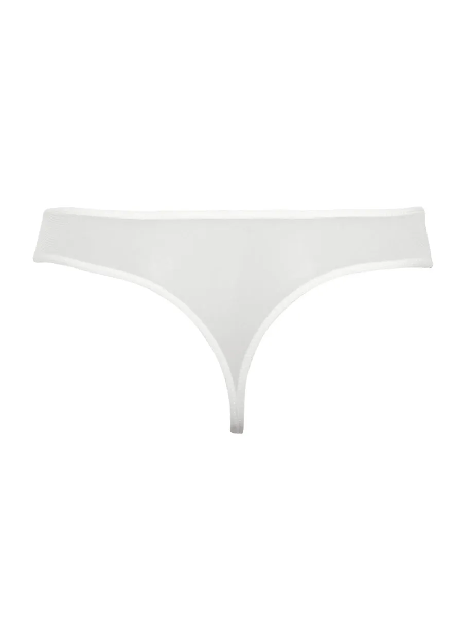 Si'èLei Glam 1943 perizoma tulle bianco latte