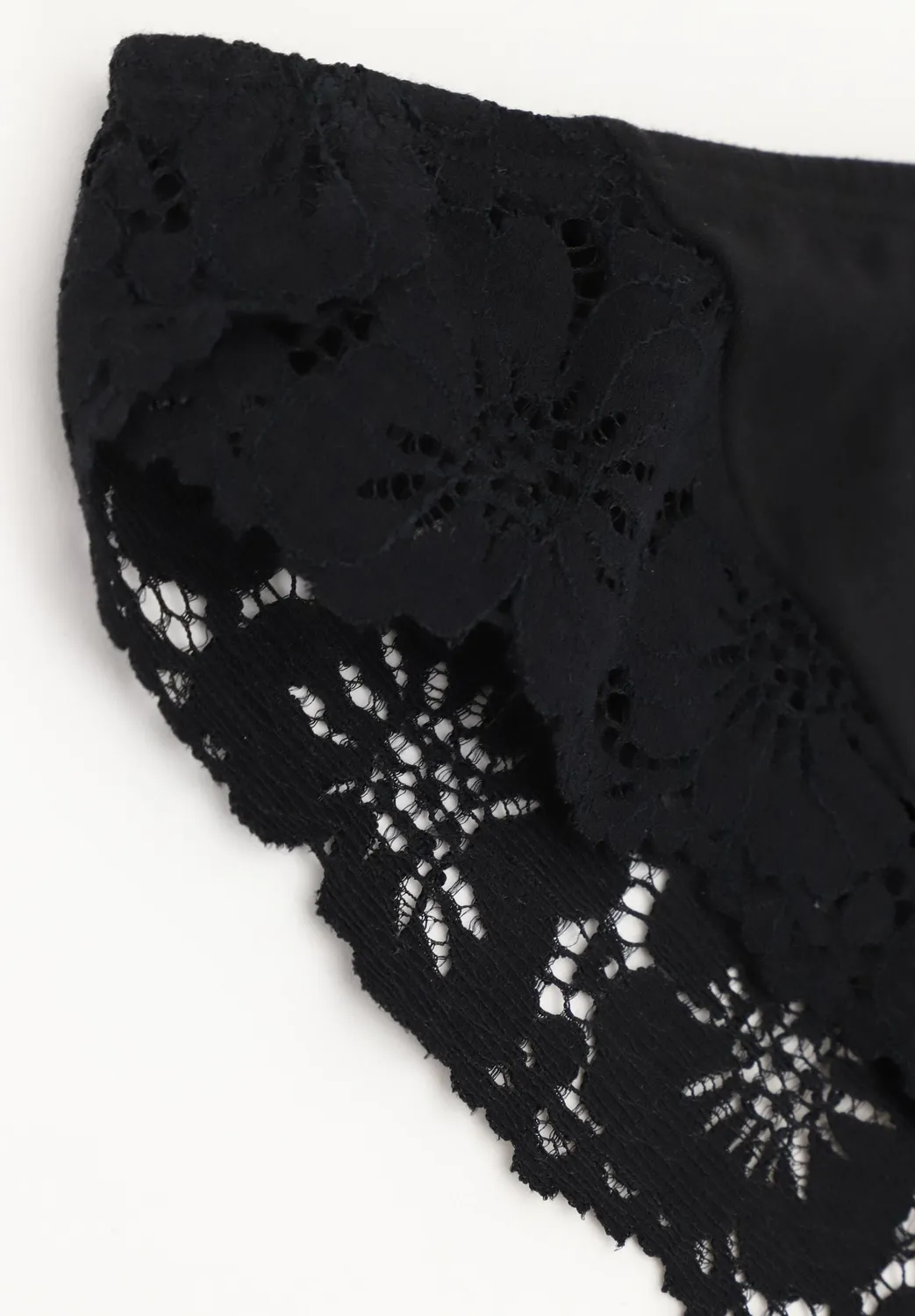 Lepel Belseno Pizzo Cotton 453 slip brasiliana nera