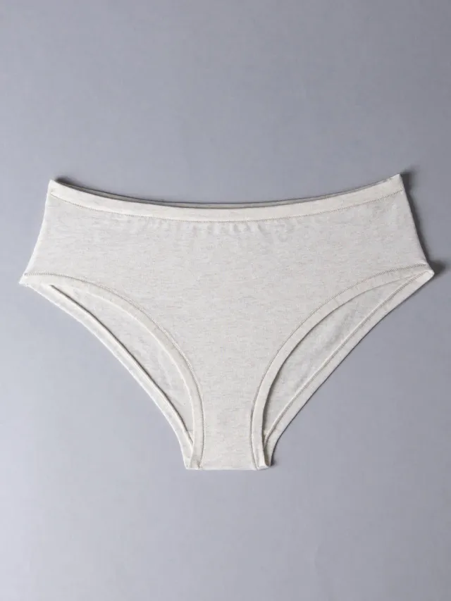 Si'èLei Natural Cotton 1449 slip alto ecru cotone bio
