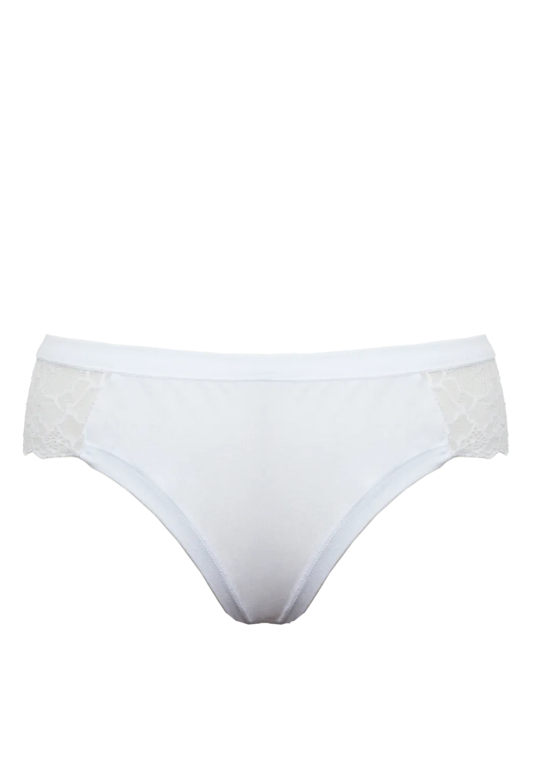 Rossoporpora Slip Donna Vita Bassa Modal Pizzo Nero