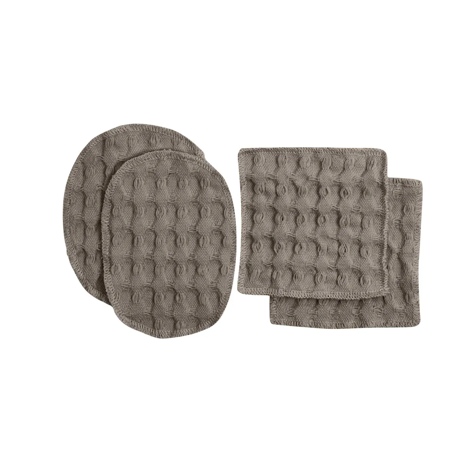 Casagin Big Waffle dischetti struccanti cotone bio 4 pezzi