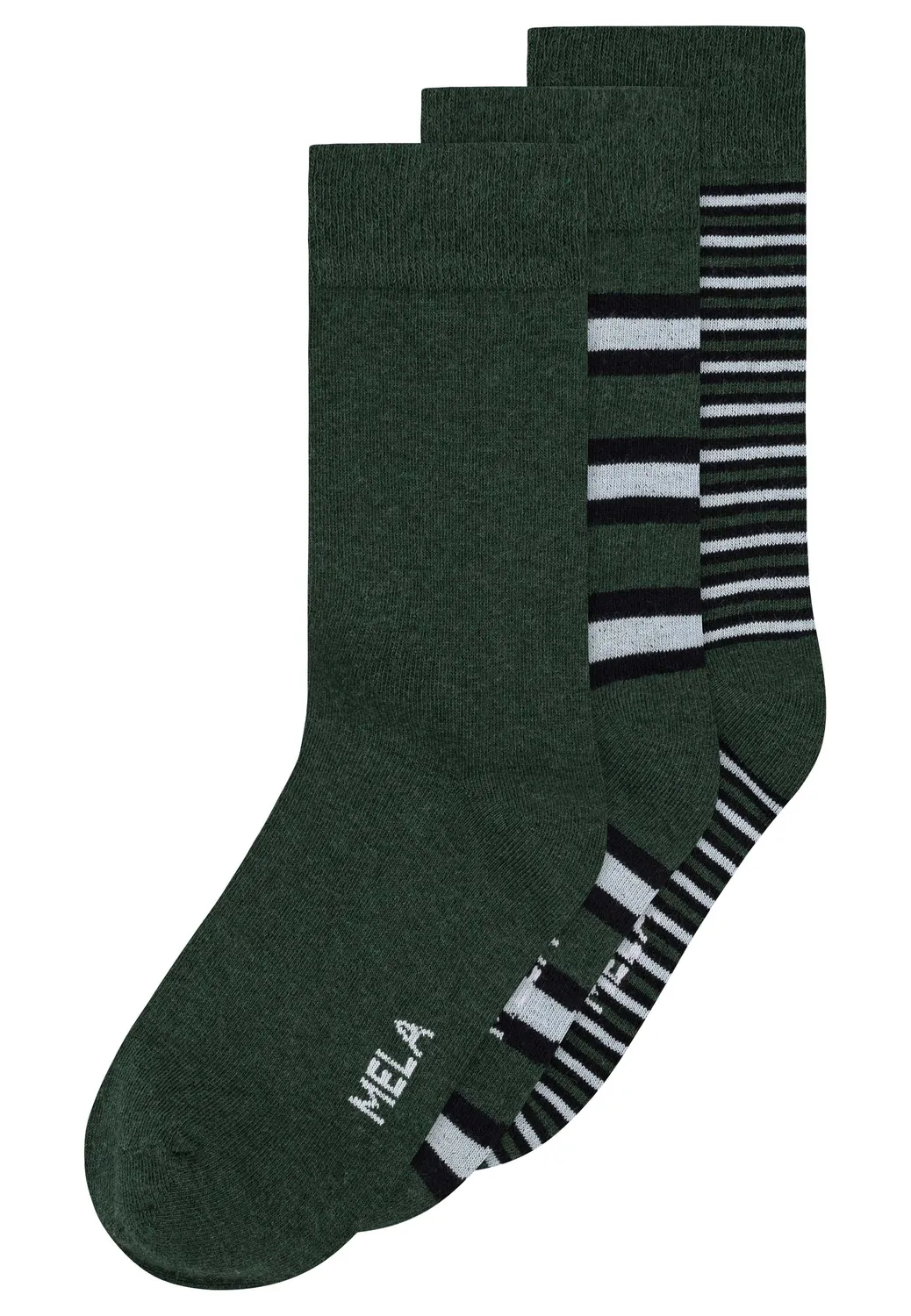 Casagin Calzini Basic Cotone Biologico 3 Paia Nero