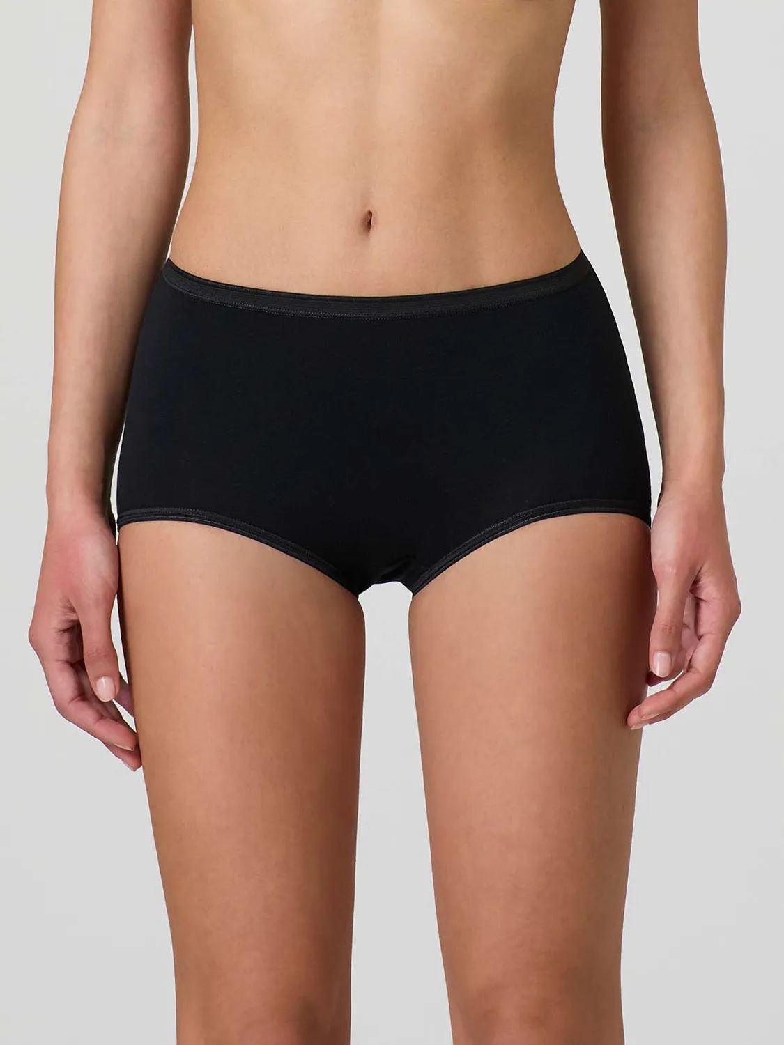 Jadea Basic 7005 culotte cotone bielastico 3 pezzi nere