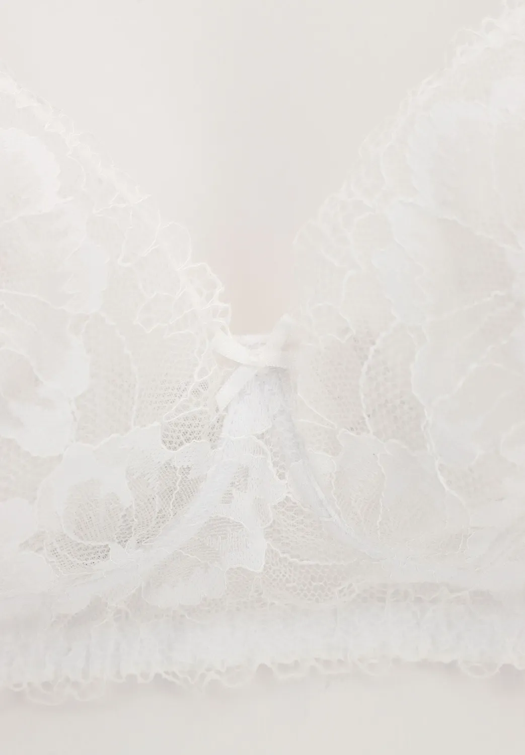 Lepel Belseno Romance 700 reggiseno bianco pizzo senza ferretto