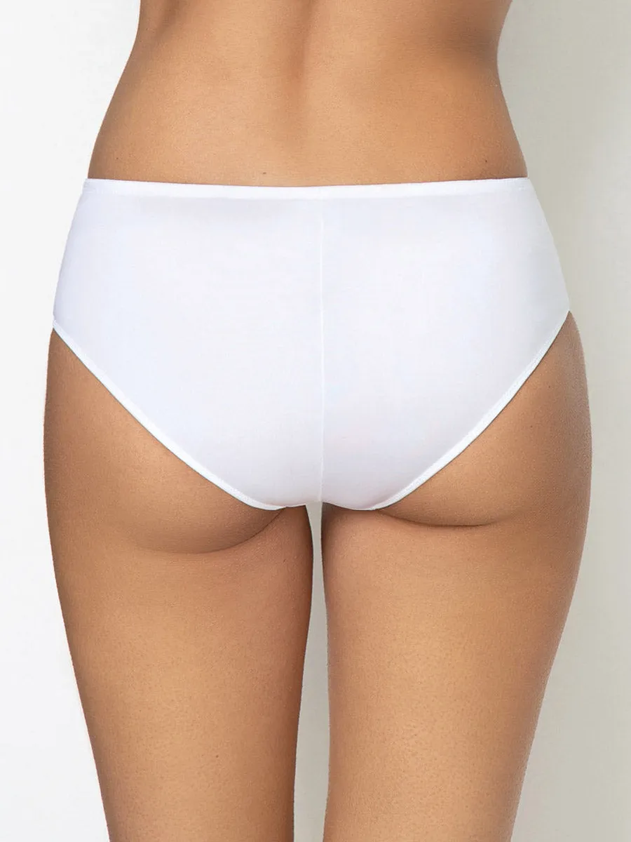 Si'èLei Plus 2545 Slip Microfibra Bianco