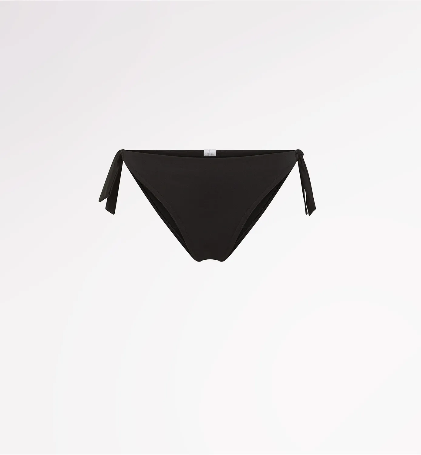 Casagin Slip Bikini slip mestruale assorbente nero fiocchi