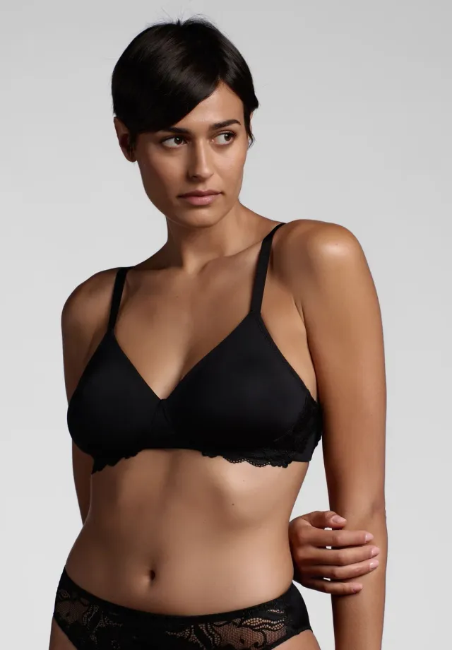 Lepel Belseno Segreto 260 Reggiseno Nero Preformato senza Ferretto