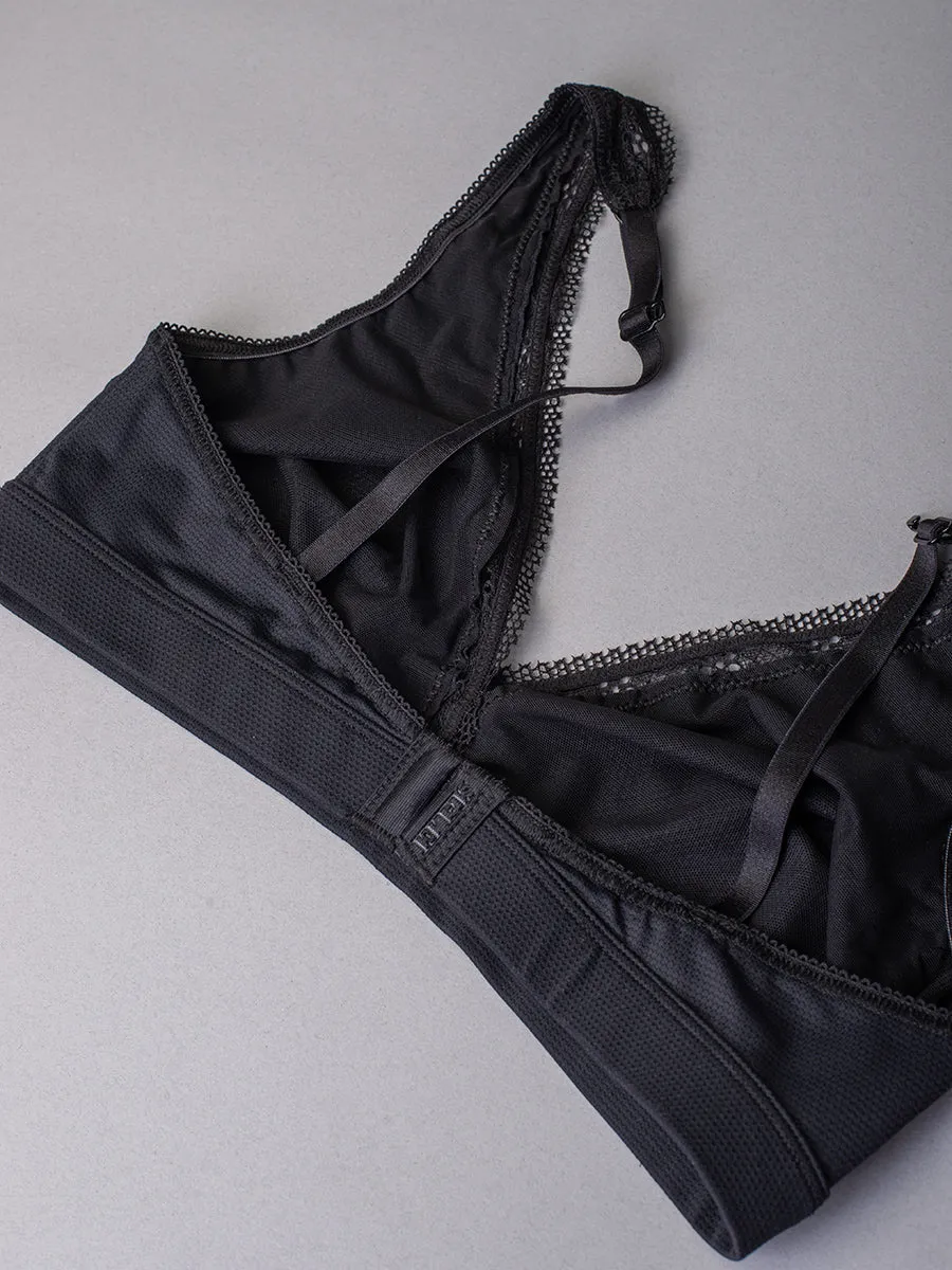 Si'èLei Darling 1886 reggiseno nero jacquard