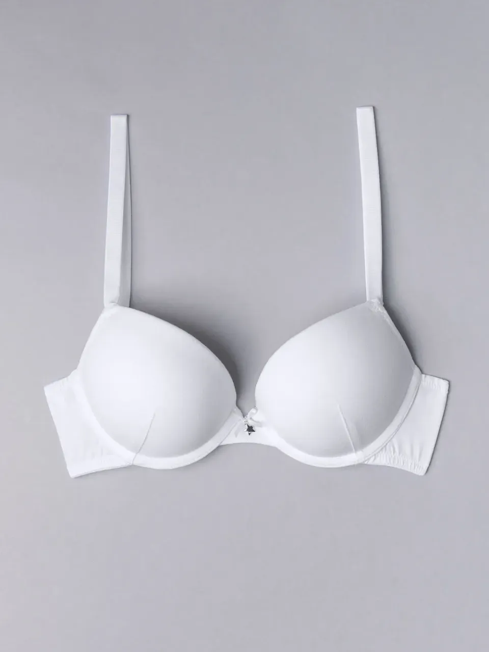 Si'èLei Natural Cotton 1444 reggiseno push-up bianco cotone bio