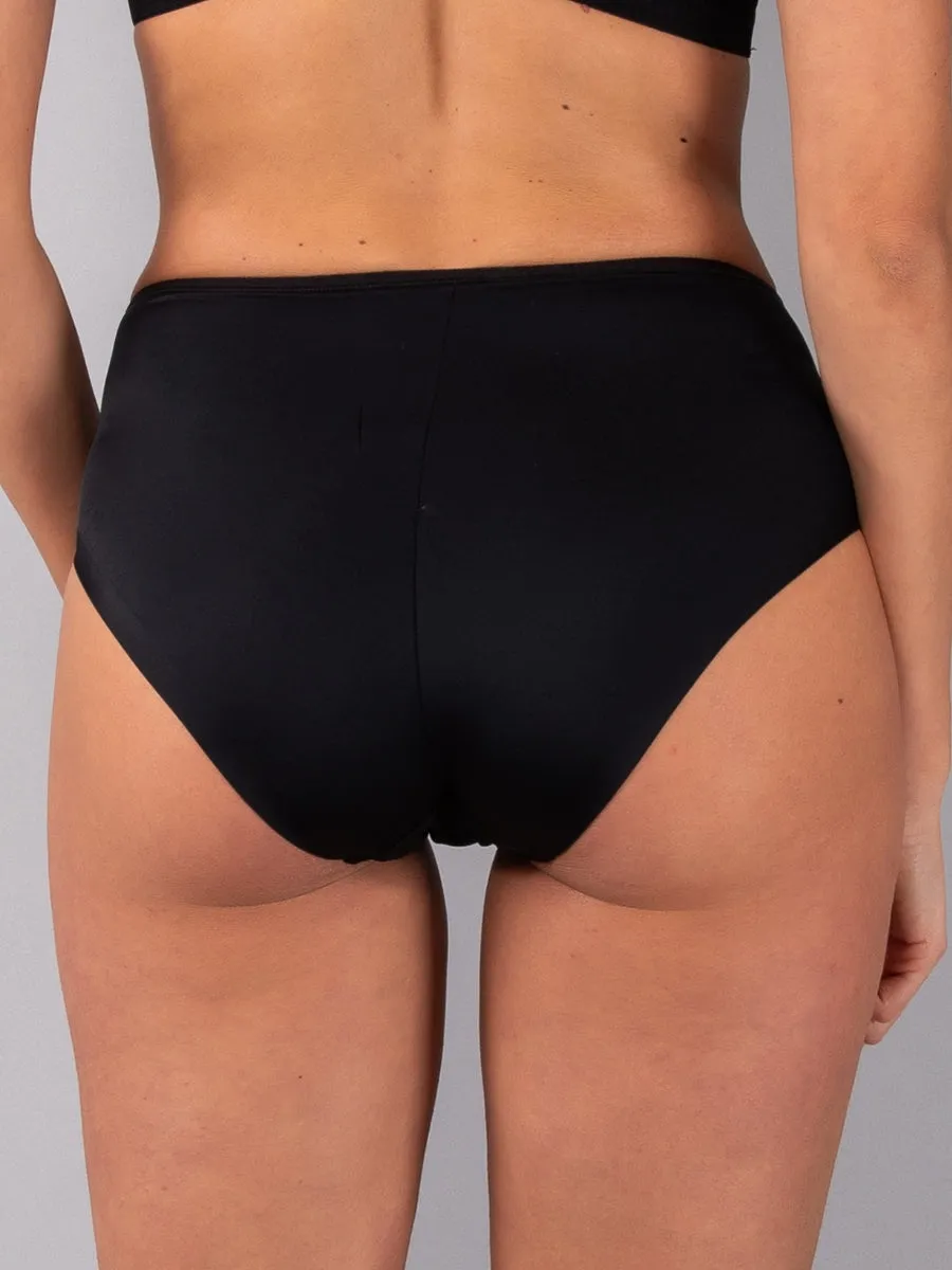 SièLei Dream DR35 slip alto nero modellante in tulle