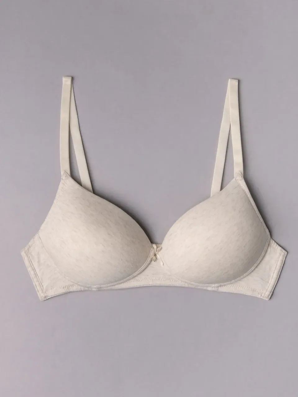 Si'èLei Natural Cotton 1456 Reggiseno Ecru Senza Ferretto