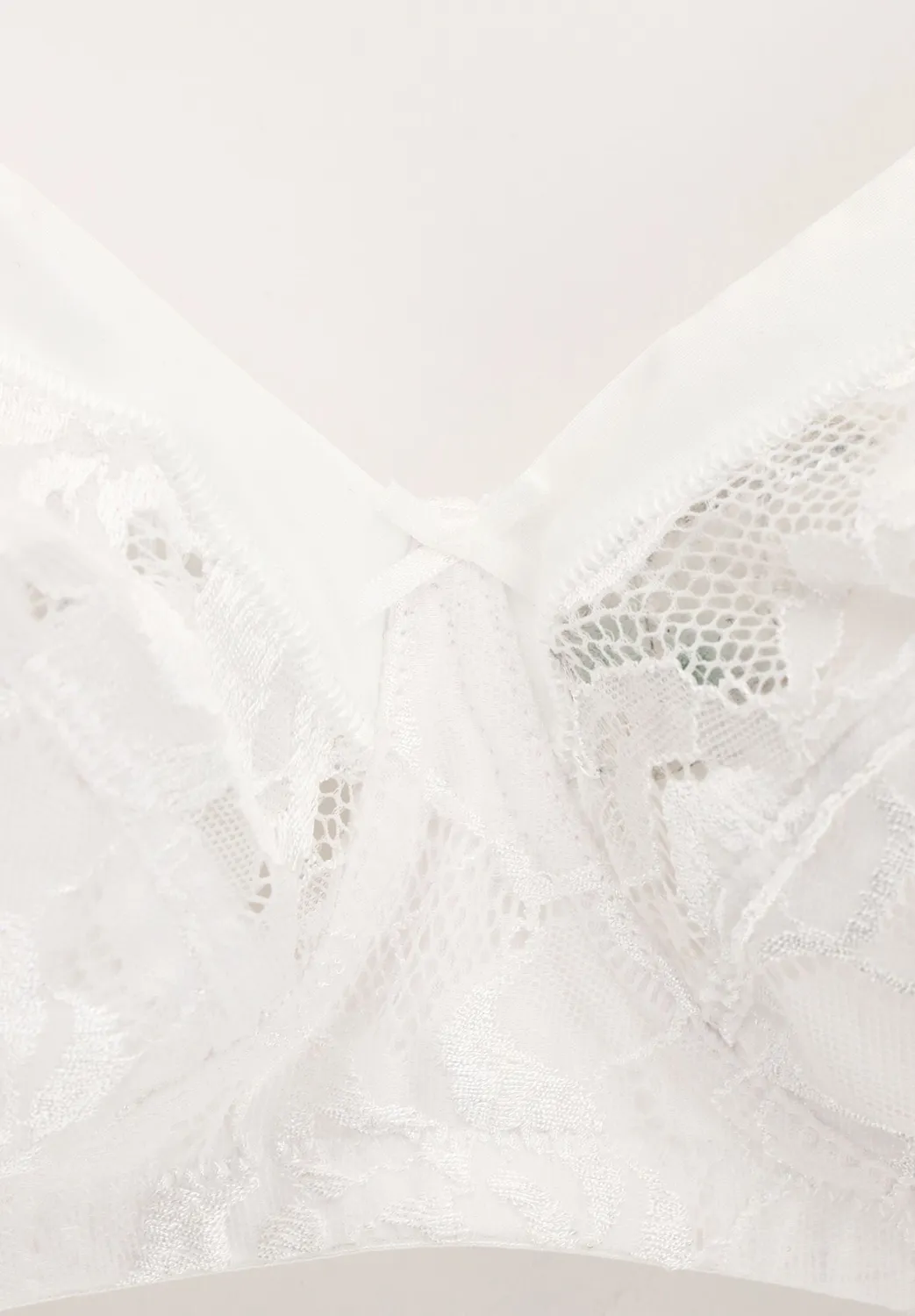 Lepel Belseno Dolcepizzo 230 reggiseno senza ferretto bianco pizzo