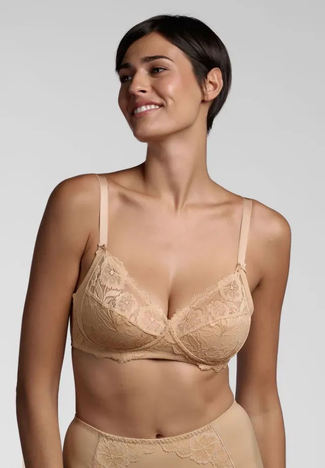 Lepel Belseno Pizzo 250 reggiseno senza ferretto nudo in pizzo