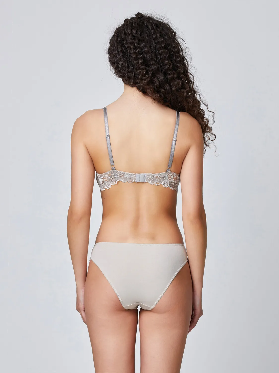 Jadea Divina 4958 coordinato push-up pizzo floreale