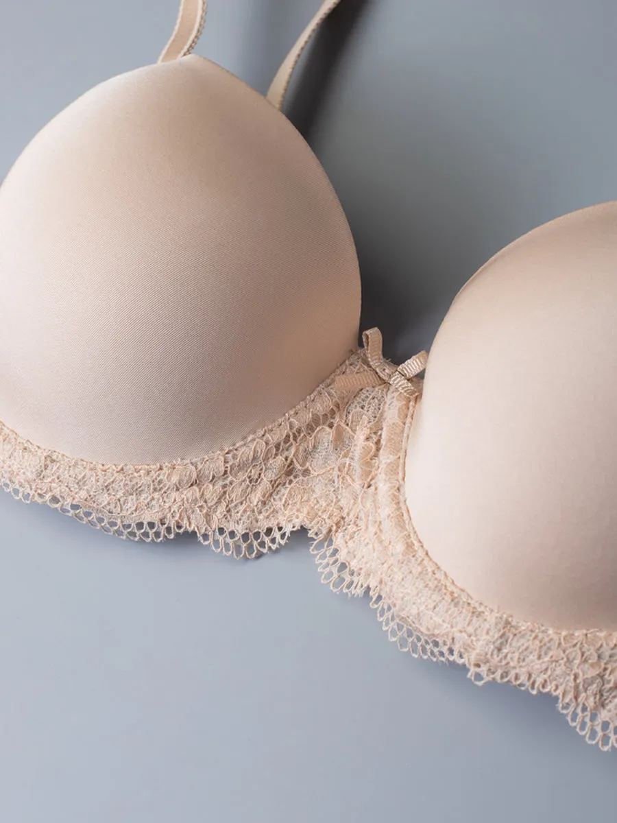 Si'èLei Wonder Lace 2452 reggiseno imbottito cipria coppa E