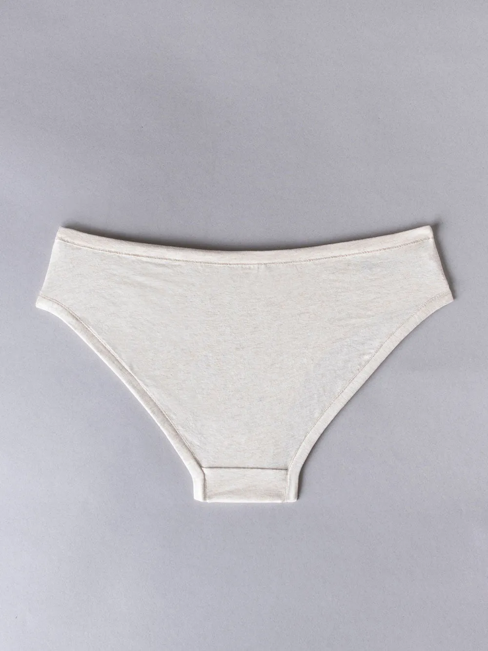 Si'èLei Natural Cotton 1445 slip ecru melange cotone bio