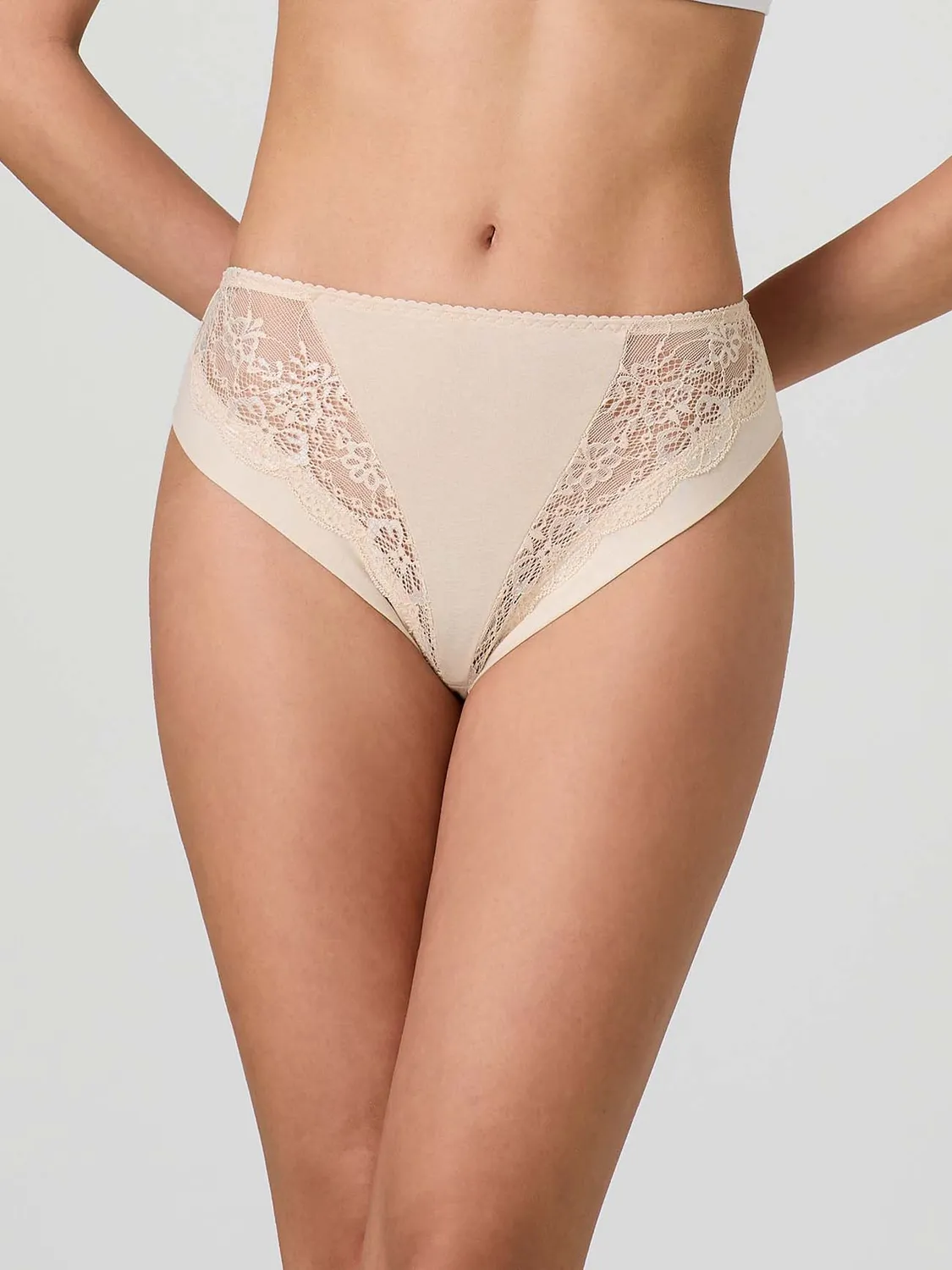 Jadea Basic 788 slip cotone modal pizzo nero