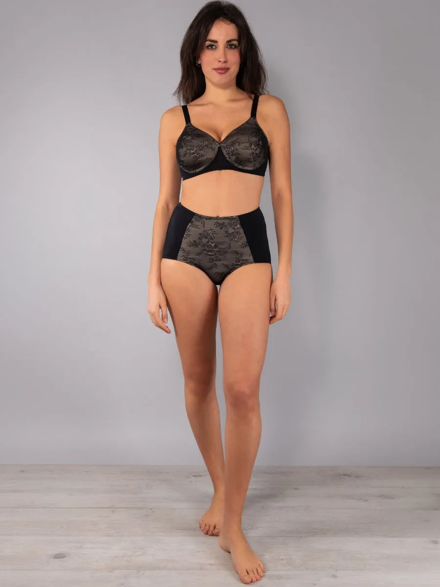 Si'èLei Dream DR16 reggiseno nero imbottito senza ferretto
