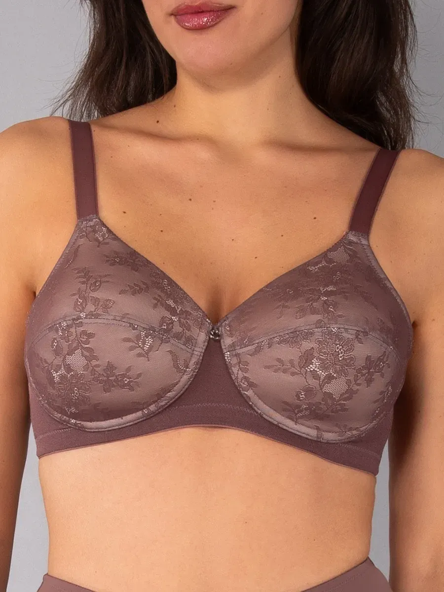 Si'èLei Dream DR16 reggiseno senza ferretto malva imbottito