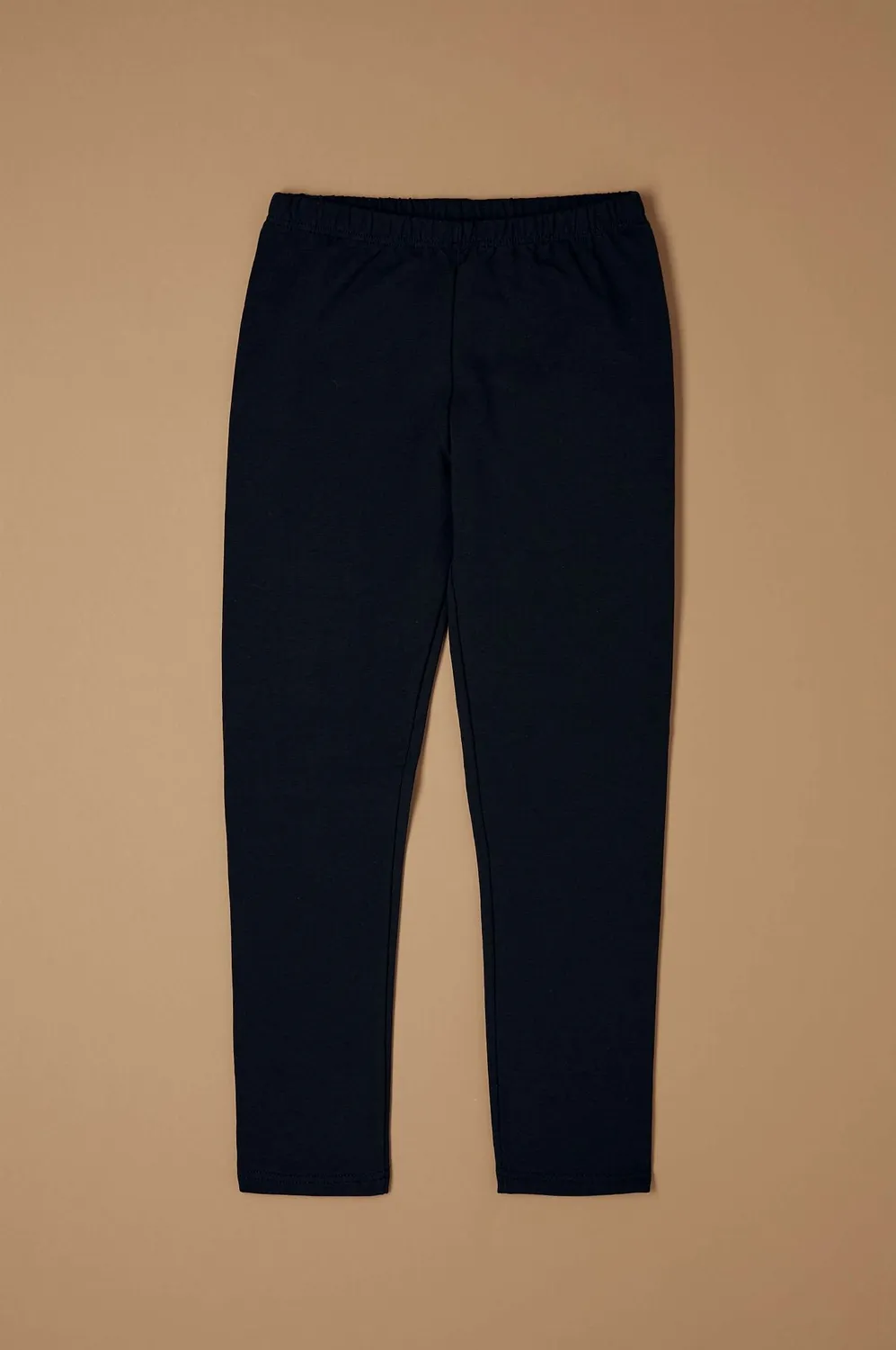 Jadea 342 Leggings Bambina Felpati Cotone Nero