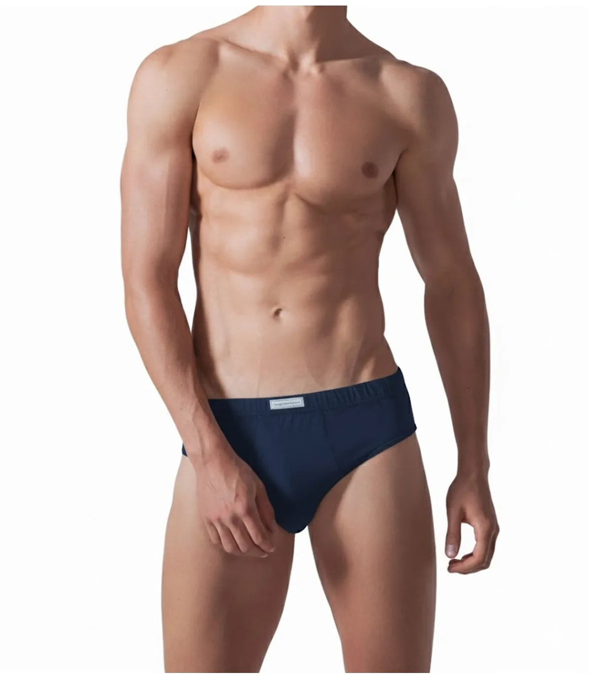 Rossoporpora Elastico Interno slip uomo cotone nero