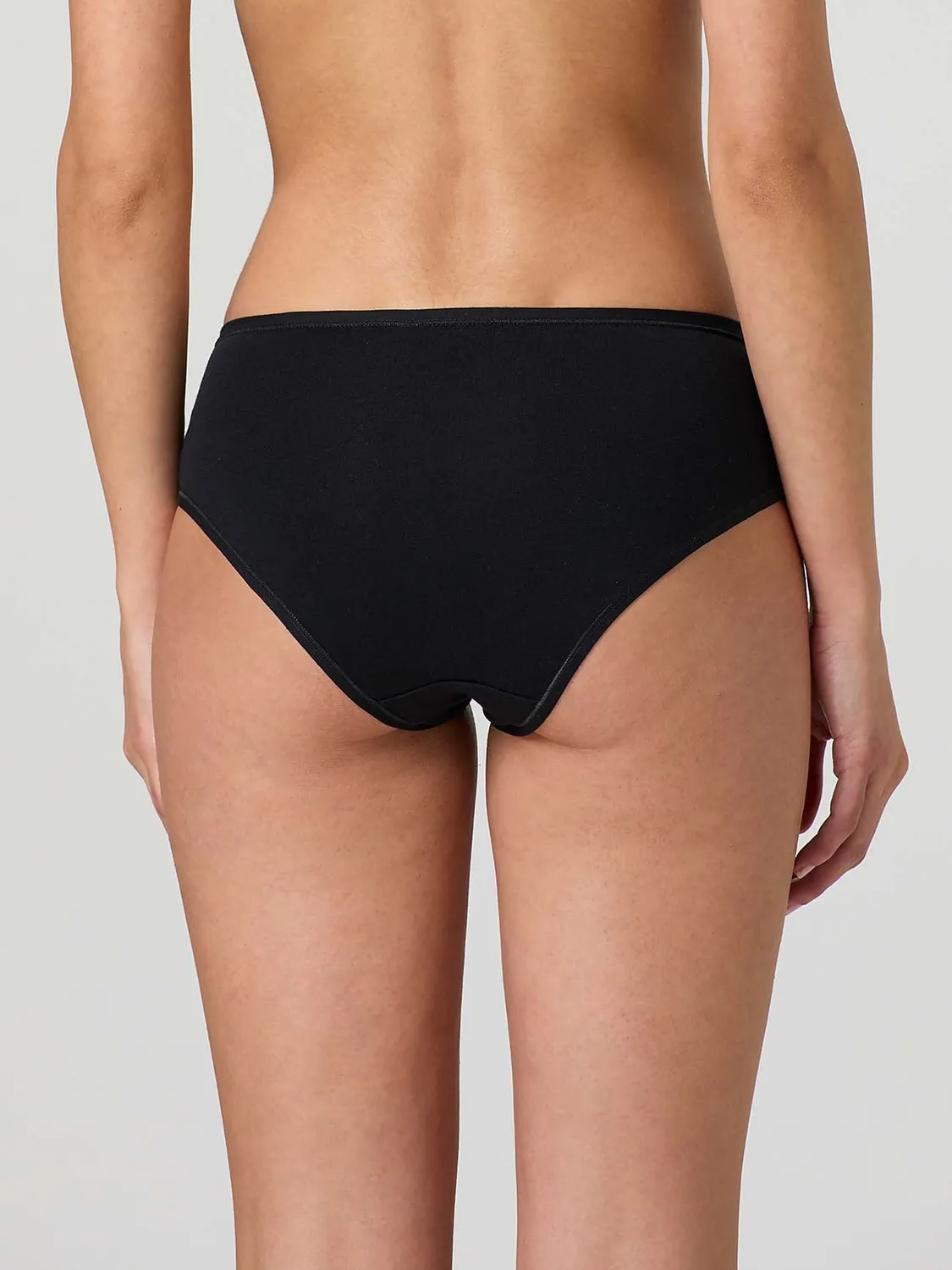 Jadea Basic 064 midi cotone elasticizzato pizzo davanti