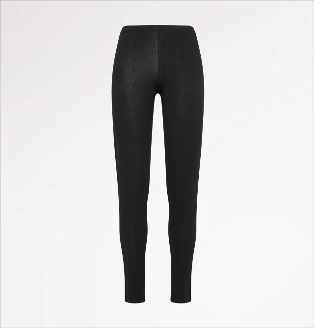 Casagin Cashmere leggings donna Nero Tencel Modal