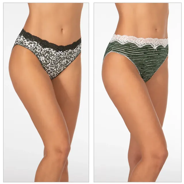 Janira Anilines Brasiliana slip cotone 2 pezzi