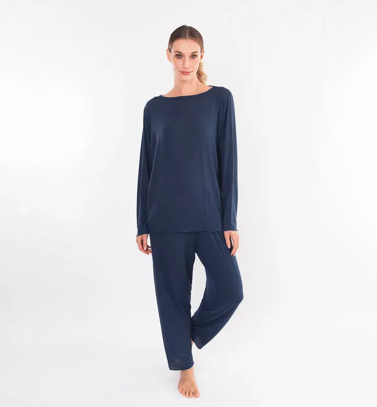 Casagin Tencel Cashmere pigiama manica lunga conchiglia termoregolante