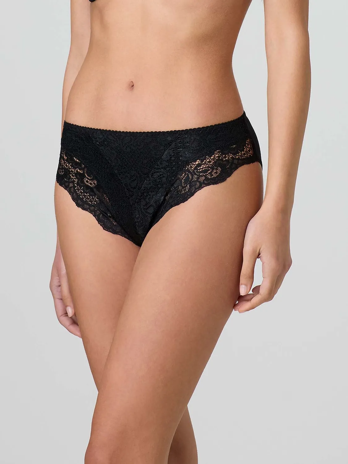 Jadea Basic 791 slip cotone modal con pizzo