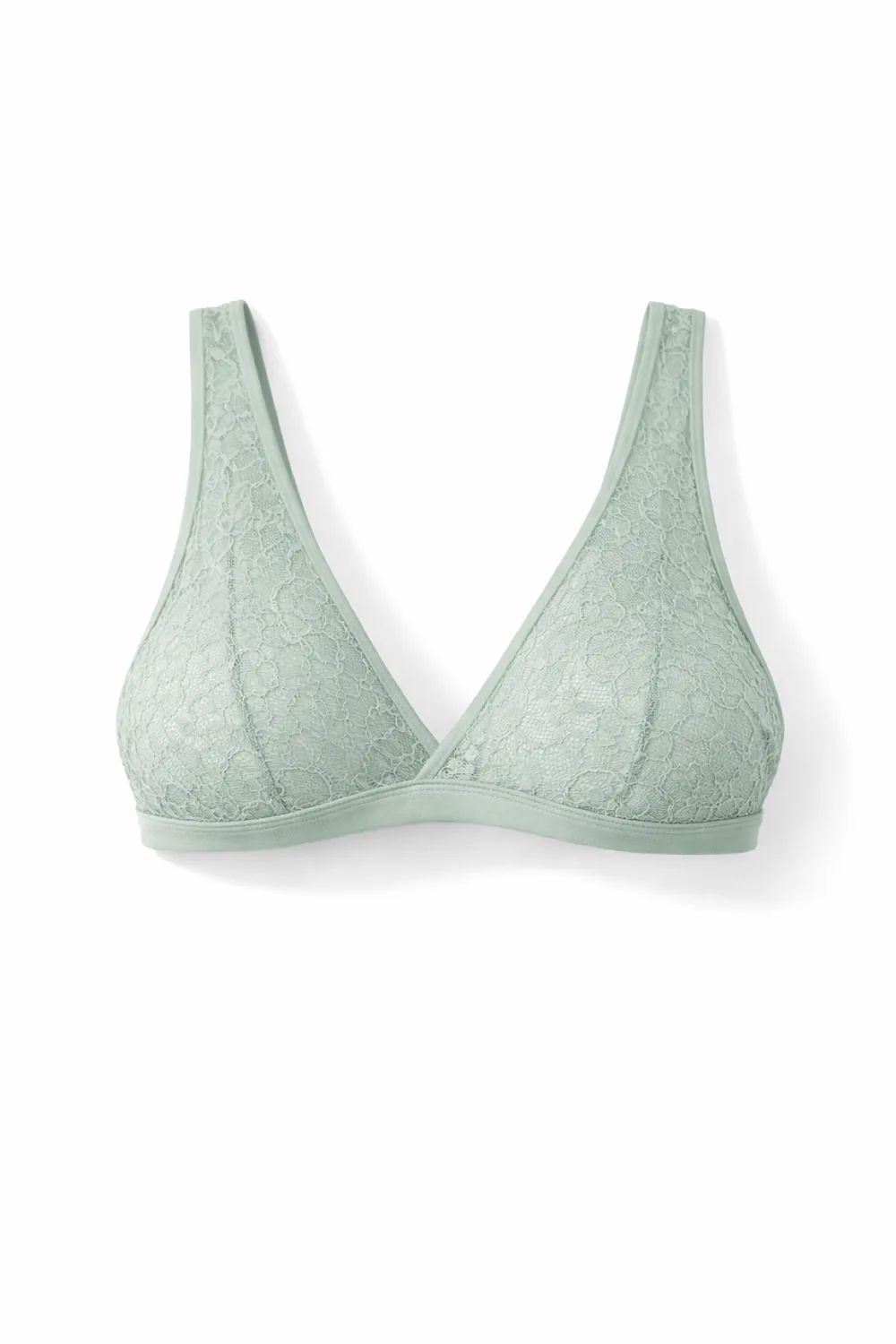 Rossoporpora Bralette Donna Pizzo Cioccolato senza ferretto