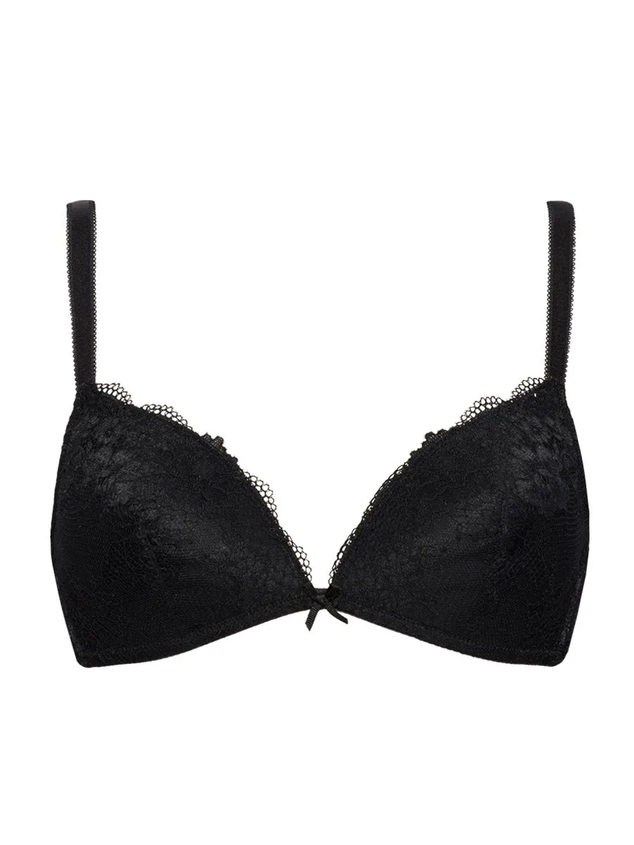 SièLei Wonder Lace 2458 triangolo nero pizzo imbottito