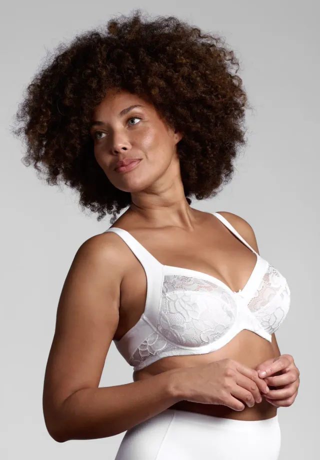 Lepel Belseno Dolcepizzo 231 reggiseno balconcino bianco pizzo