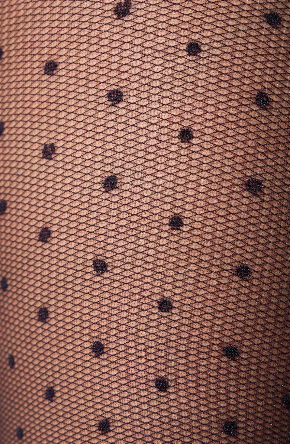 Janira Rete Pois panty slip velato a pois contenitivo