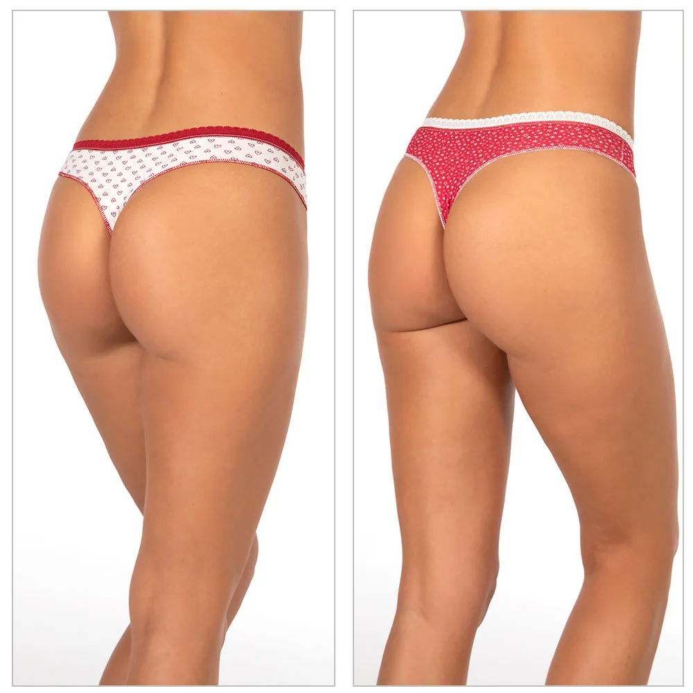 Janira Heart Cosmos tanga 2 pezzi fantasia cuore