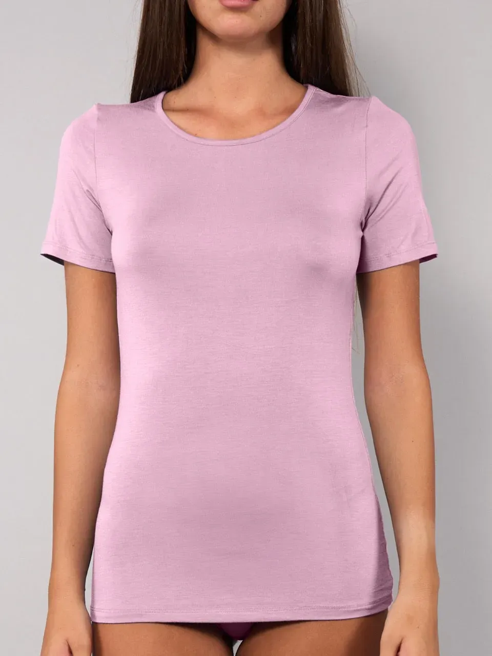 Si'èLei Today 6010 maglia malva in modal